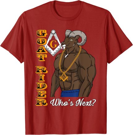 Brothers Masons Goat Rider Who's Next Father's Day Gift T-Shirt (2)