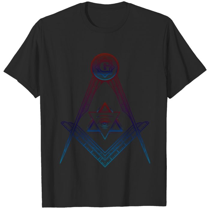 Freemason Gift Masonic Freemasonry Symbol Mason T-shirt (1)