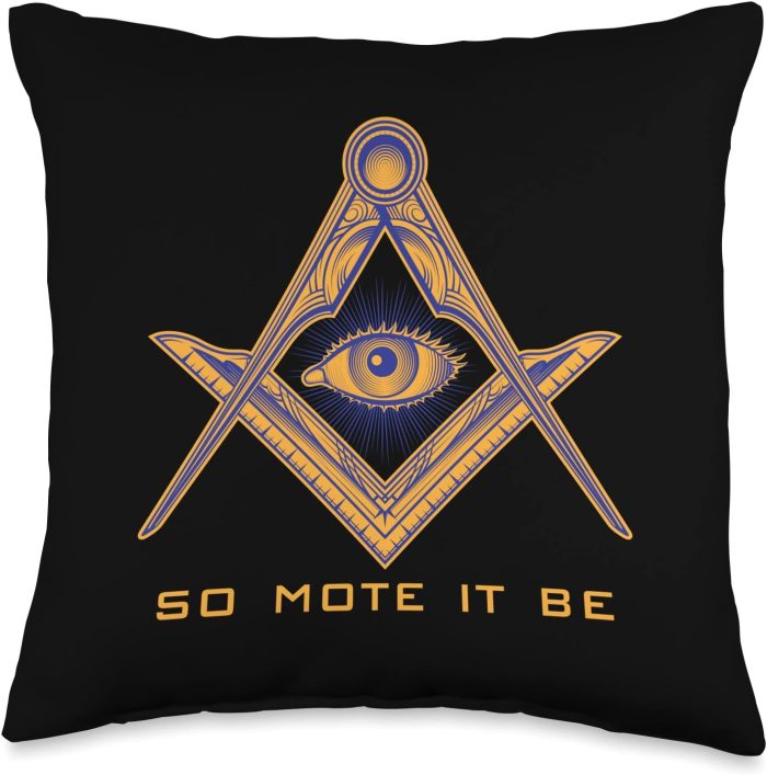 Freemason Masonic Freemasonry Clothing So Mote It Be Freemason Master Masons Freem