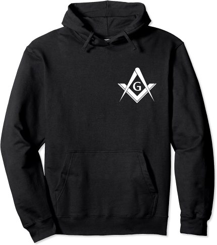 Freemason Symbol Great Architect G Masonic Square Compass Pullover Hoodie (1)