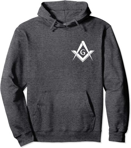 Freemason Symbol Great Architect G Masonic Square Compass Pullover Hoodie (2)