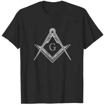 Freemason Symbol Square Compass G Lodge Masonic T-shirt