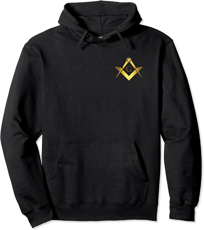 Freemason Symbol Square & Compass Grand Lodge Masonic Pullover Hoodie (2)