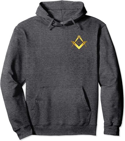 Freemason Symbol Square & Compass Grand Lodge Masonic Pullover Hoodie (3)