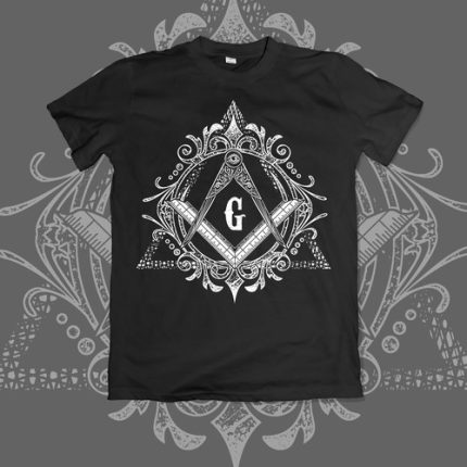 Freemasonry - Masonic Square and Compasses T-Shirt Design