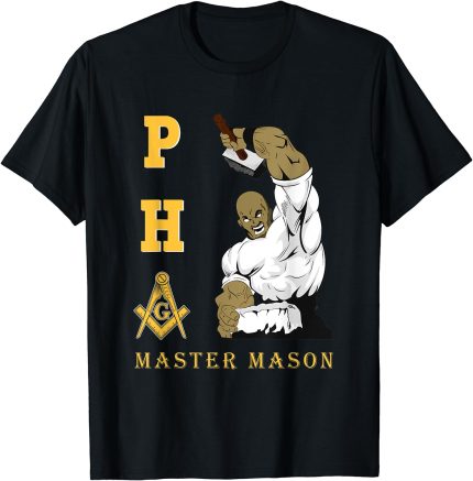 Greats Mason Masonic PHA Master Masons Father's Day Gift T-Shirt (1)