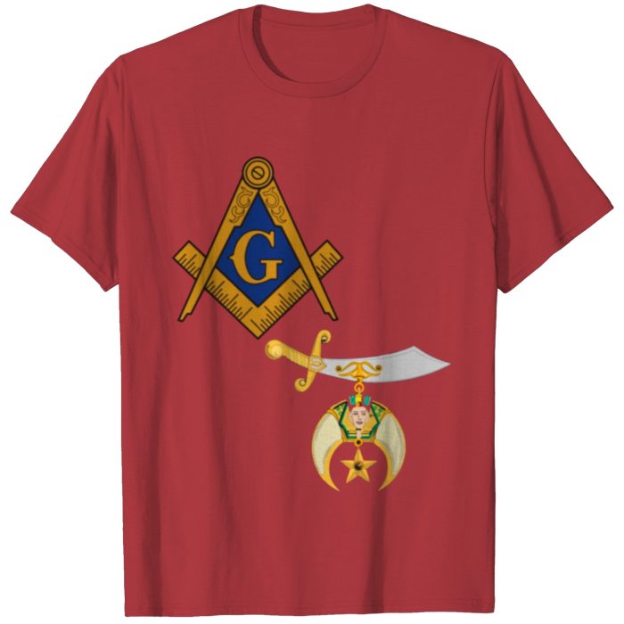 Mason Shriner Split Masonic Shrine Noble T Shirt (2)