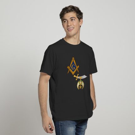 Mason Shriner Split Masonic Shrine Noble T Shirt (3)