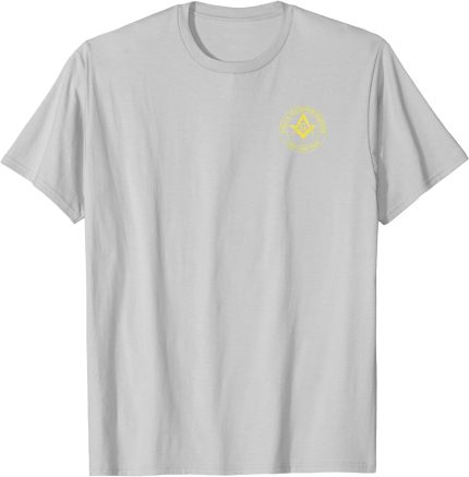 Masonic Free & Accepted Masons Est 1717 Freemason T-Shirt (1)