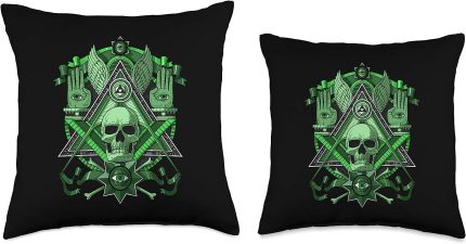 Masonic Illuminati Conspiracy Clothing Masonic Skull Illuminati Eye Freemas (1)