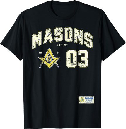 Masonic Masons Sports Jersey 03 Hiram Abiff Freemason T-Shirt (2)