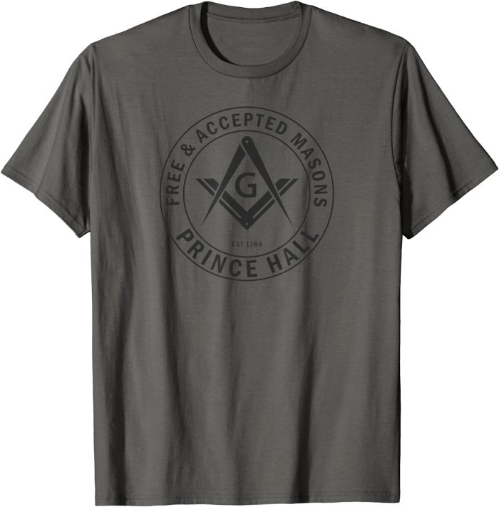 Masonic Prince Hall F & AM Masons Stealth Freemason T-Shirt (3)