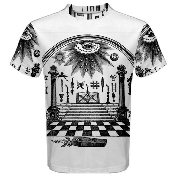 Masonic Regalia Sublimation T ShirtsCustom Design T Shirts (1)