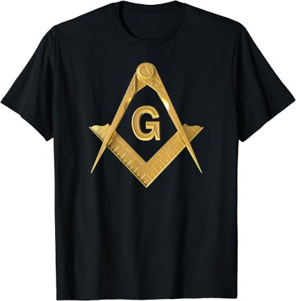 Masonic Shirt Square & Compass Freemason T-Shirt (1)