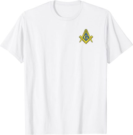 Masonic Square & Compass Classic Freemason T-Shirt (1)