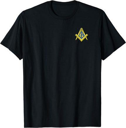 Masonic Square & Compass Classic Freemason T-Shirt (2)