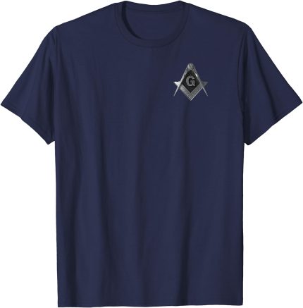 Masonic Square & Compass Freemason T-Shirt (1)