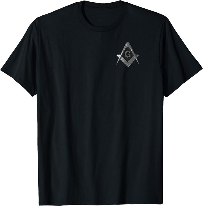 Masonic Square & Compass Freemason T-Shirt (2)