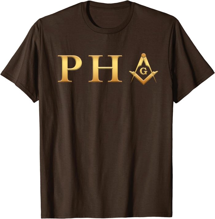 Mens PHA Freemason, Prince Hall Mason - Masonic T-Shirt T-Shirt (2)