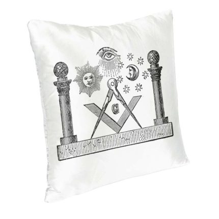 Nordic Style Freemasonry Masonic Throw Pillow Case Home Decorative Custom M