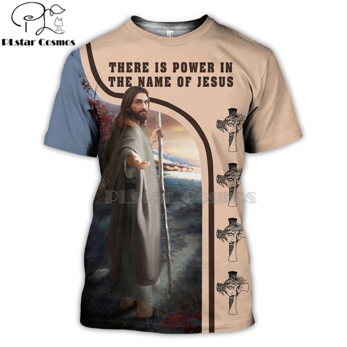 PLstar Cosmos Printed Masonic JESUS Way Maker 3d t shirts tshirt tees summer autumn