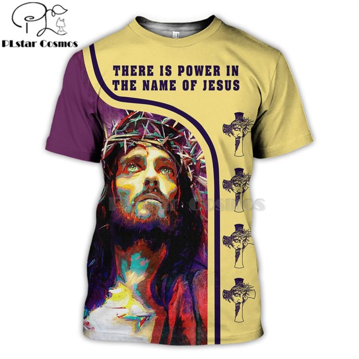 PLstar Cosmos Printed Masonic JESUS Way Maker 3d t shirts tshirt tees summer autumn (6)