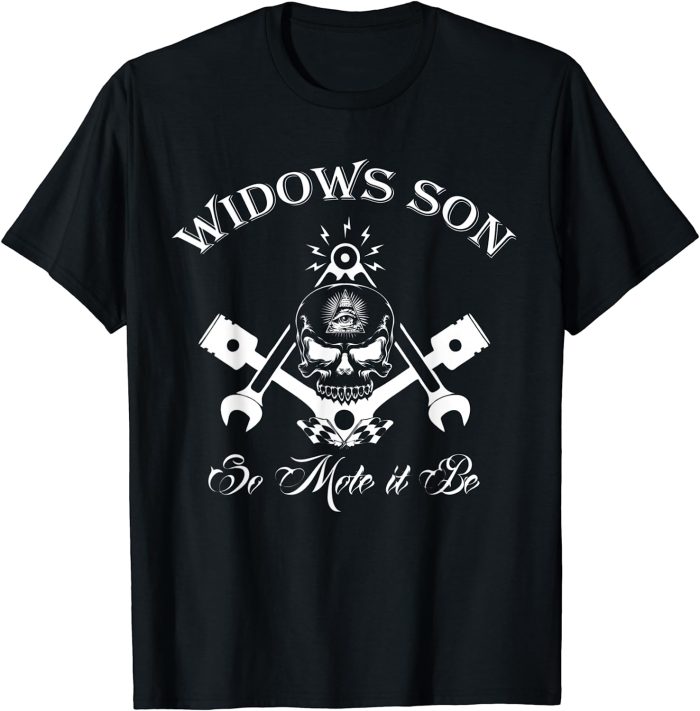 Widows Son Masonic T-Shirt (1)