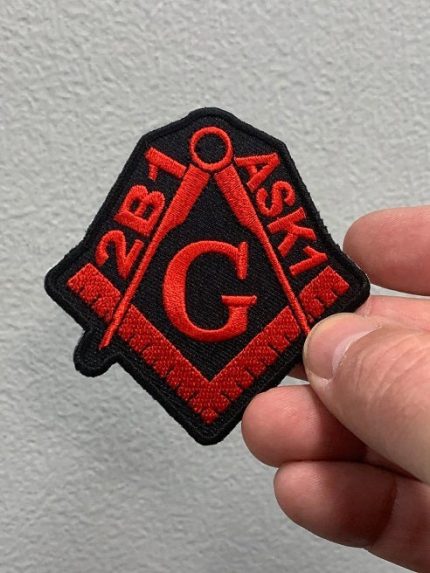 2B1 ASK 1 MASONIC PATCH ( MULTI COLORS )