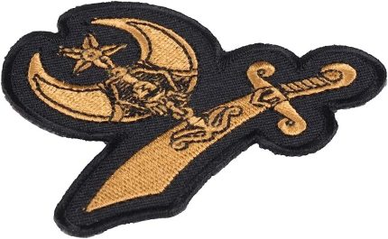 Gold & Black Shriners Patch, Fraternal Organization Patches (1)