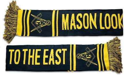 Look to the East Masonic Scarf (2)