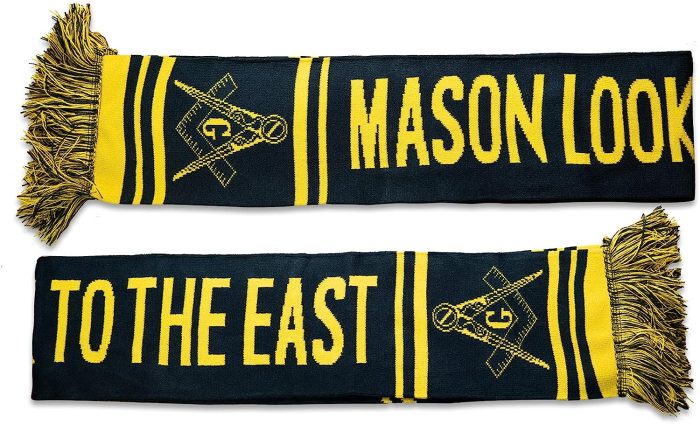 Look to the East Masonic Scarf (2)