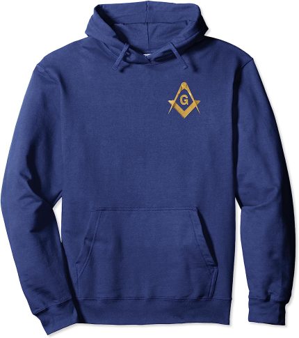 Masonic F & AM Masons Square & Compass Freemason Pullover Hoodie (3)