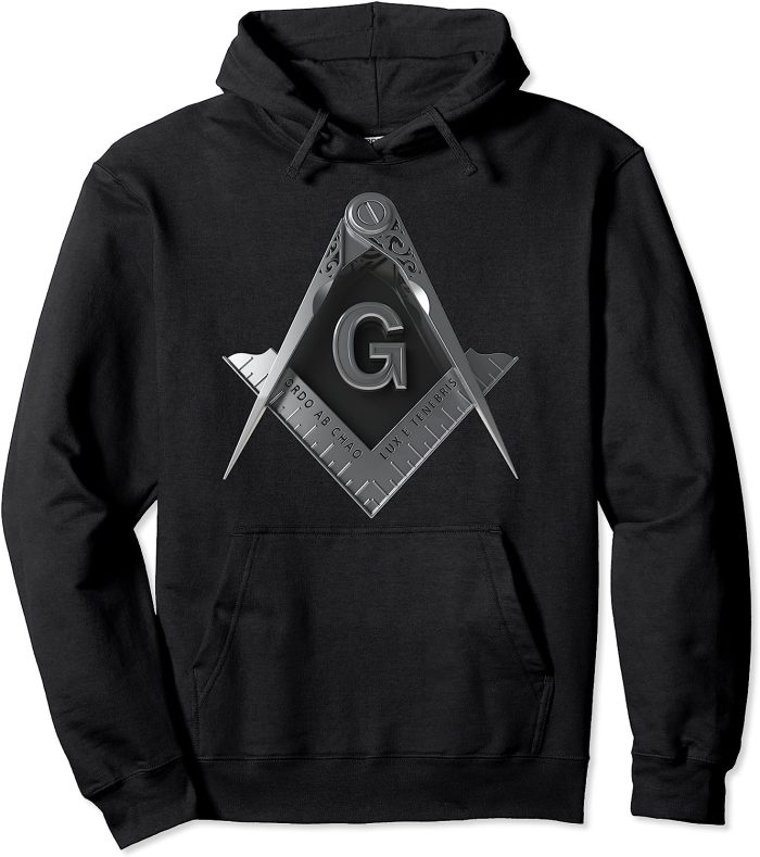 Masonic Hoodie Square Compass Freemason Hoodie (1)