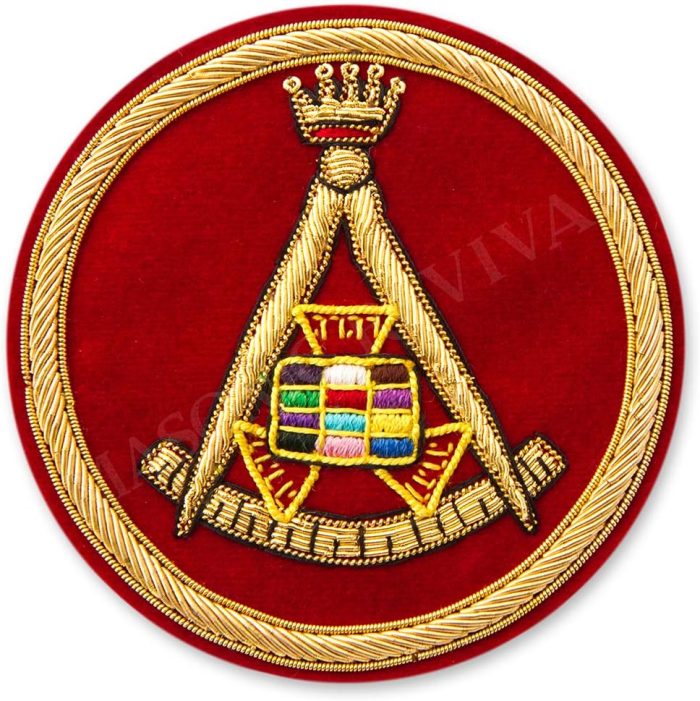 Masonic Revival Past High Priest Embroidery Patch (2)