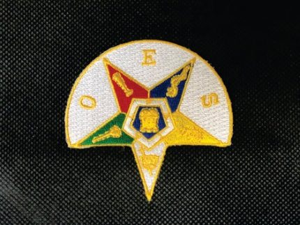 Order of the Eastern Star Patch 3