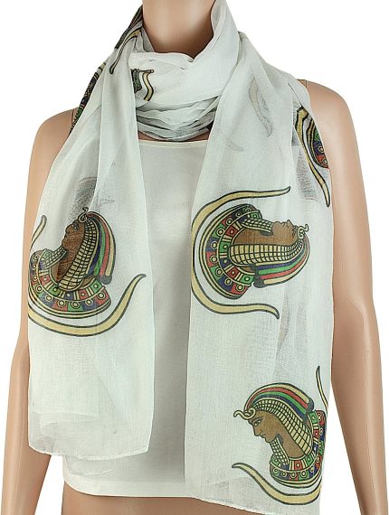 The Masonic Depot Women's Oversized Daughters of IsisImperial Court Long Scarf, 36x72 inches (1