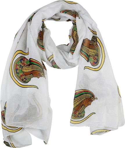 The Masonic Depot Women's Oversized Daughters of IsisImperial Court Long Scarf, 36x72 inches (1)