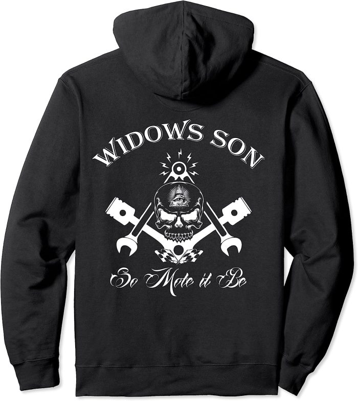 Widows Son Masonic Pullover Hoodie (1)