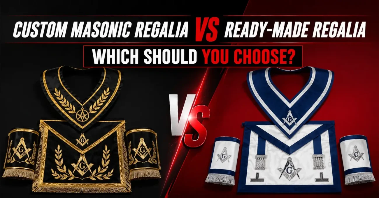 Custom Masonic Regalia vs Ready-Made Regalia