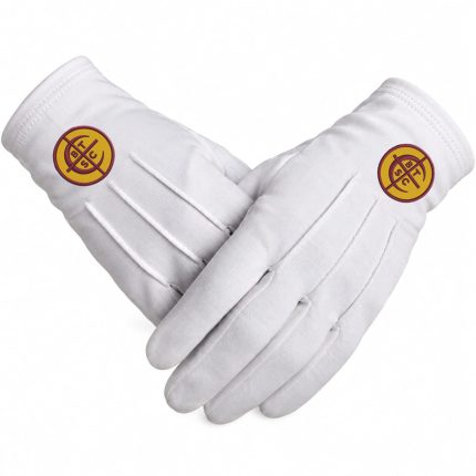 Council of Crusaders Masonic Gloves