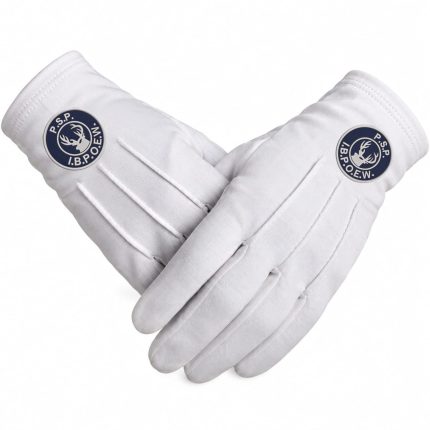 Blue Antler Guard Masonic Gloves